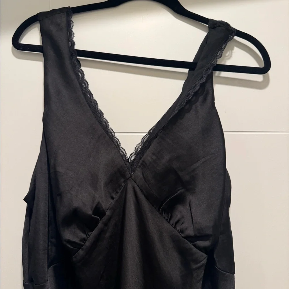 American Eagle Outfitters - Black Slip Dress - Sz XL - Picture 4 of 5